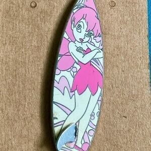 Pink Surfboard Tinker Bell Disney Pin